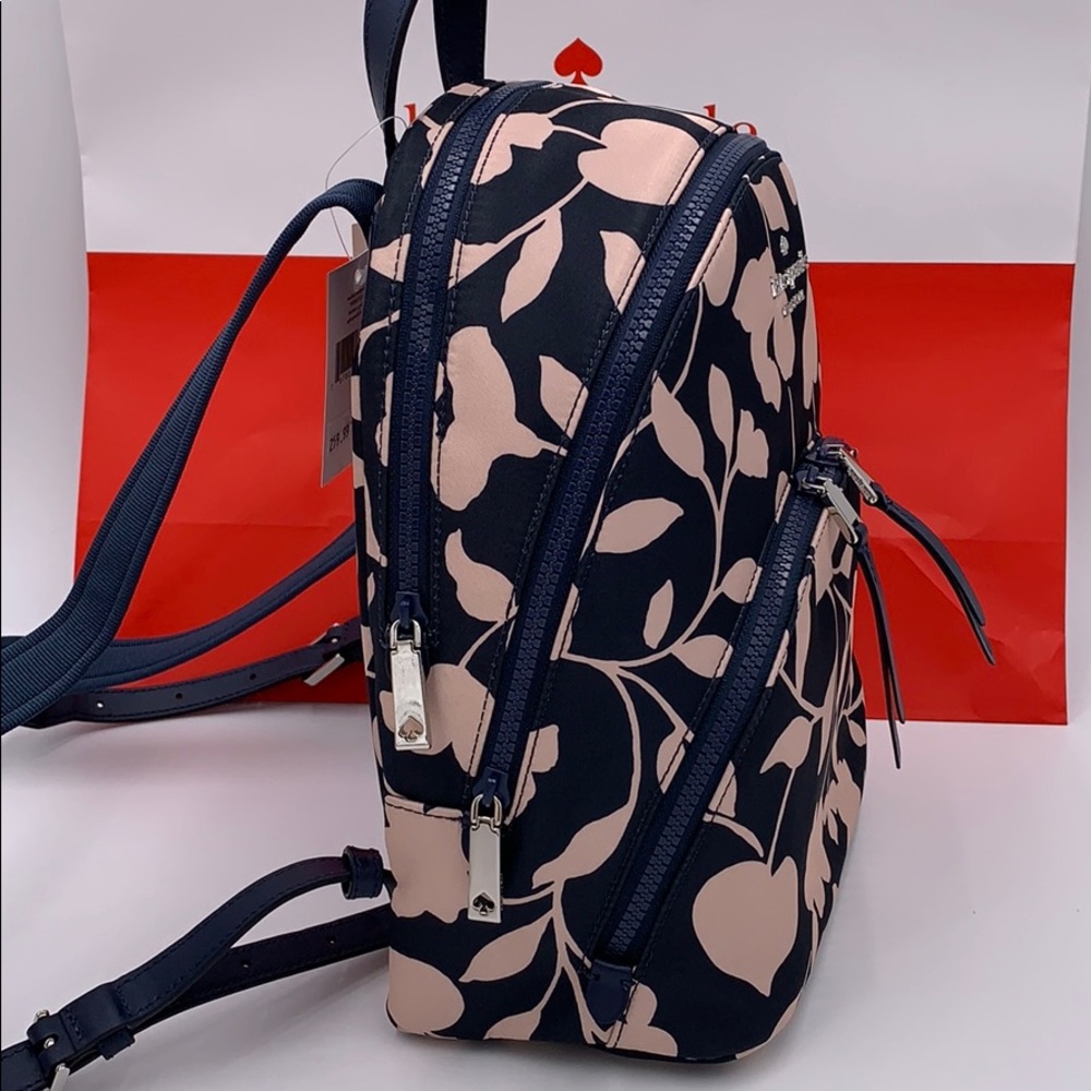 KATE SPADE karissa nylon garden vine md backpack - Picture 8 of 16